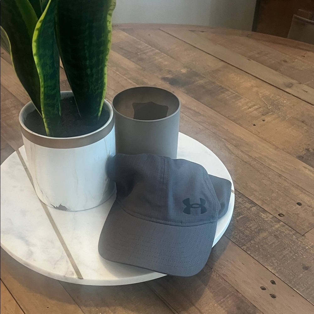 NWOT Under Armour Charcoal Baseball Cap